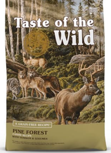 ALIMENTO PERRO PREMIUM TASTE OF THE WILD PINE FOREST VENISON 12,2KILOS