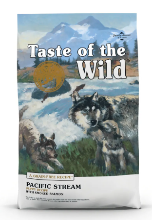 ALIMENTO PERRO PREMIUM TASTE OF THE WILD PACIFIC STREAM PUPPY SALMON SMOKED 2 KILOS